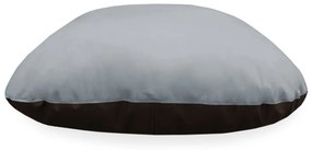 Almofada Cama Pet Mila Veludo Cores - Cinza