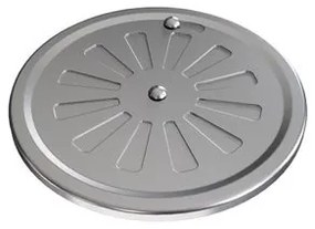 Ralo Redondo com Fecho em Aço Inox 10 cm Docol