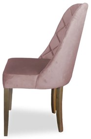 Cadeira de Jantar Dublin Suede Crepe