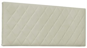 Cabeceira Painel Dubai Para Cama Box Casal 140 cm Corino - D'Rossi - Bege