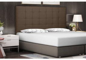 Cabeceira Verona Para Cama Box Solteiro 90 cm Suede - D'Rossi - Caramelo