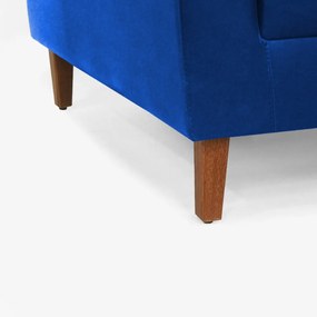 Namoradeira Decorativa Gabriela Courino Azul Royal