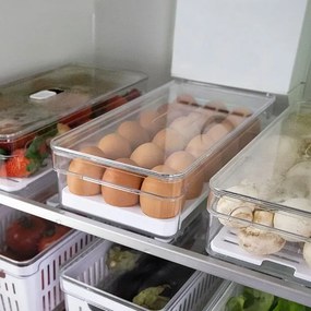 Organizador de Ovos Clear Fresh (18 ovos)