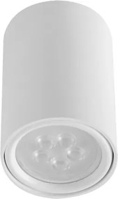 Plafon De Sobrepor Redondo Alumínio Ø5,7cm Lisse Ii - BRANCO