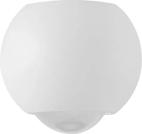 Arandela Led Aluminio 1W 80Lm Ip65 3000K Poke - BRANCO