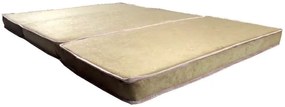 Puff Multifuncional Banco Colch�O Luxo 175X98Cm Suede (Preto)