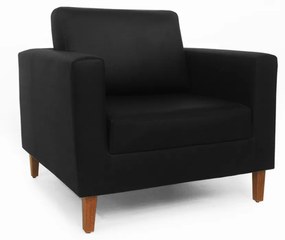 Poltrona Decorativa Gabriela Courino Preto