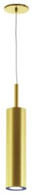 Pendente Tubo Ø3,8X20Cm Metal 1 X Mr11 Gu10 | Old Artisan Pd-5147 (PRETO)
