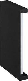 Arandela Led Aluminio Preto 6W 400Lm Ip65 110 3000K Reflex