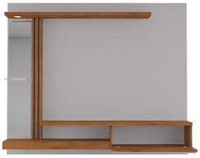Painel Denver Off White/Naturalle - Bechara Móveis