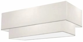 Plafon Para Banheiro Retangular SB-3071 Cúpula Cor Branco