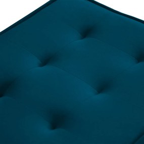 Puff Decorativo Coímbra 60x80 Suede Azul Marinho