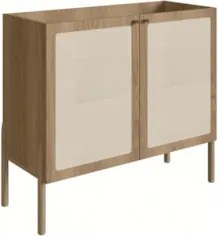 Balcão Aparador Buffet Cantinho do Café Pés Madeira Arlo A10 Hanover -