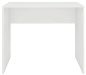 Mesa Escrivaninha Escritório Home Office Organizadora Branca