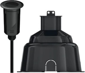 Embutido De Solo Led Preto 4W 2700K 36 S.Ground 24V Pro