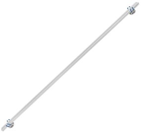 Perfil Led De Embutir Branco 19,2w 24v 3000k 1m Fit15 Slim