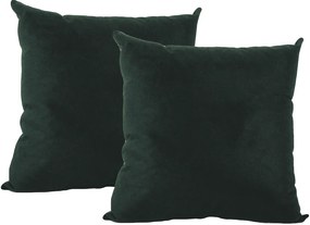2 Capas Almofada Veludo Verde Musgo  50x50cm