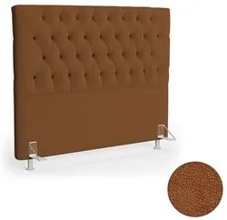 Cabeceira Casal Queen 160cm Cristal Boucle Telha e 2 Mesas Laterais Pl