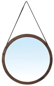 Espelho Berlim com Moldura cor Rustic Brown 65cm - 51129 Sun House