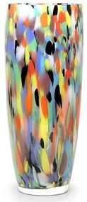 Vaso AD3 Multicor Colorido Murano Cristais Cadoro