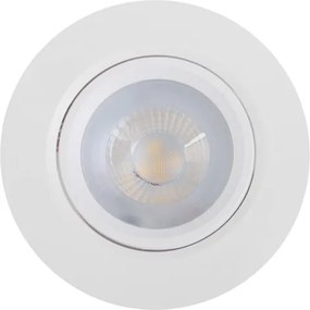 Plafon Led De Embutir Abs Branco 4,5w 4000k Easy