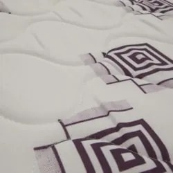 Colchão Solteiro Light Bordado Espuma D28 Selada 88x188x14cm - Ortobom