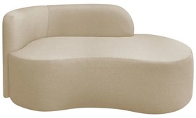 Divã Recamier Orgânico Tokyo 200cm Lado Direito Bouclé - ADJ Decor