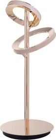 Luminaria De Mesa Led Aluminio Dourado 11W 3000K Balance