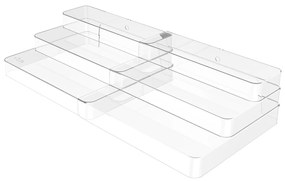 Organizador Multinível Extensível Clear