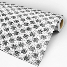 Papel de Parede Pastilha Mármore 0.50m x 3.00m