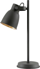 Luminaria Pixar Ø15X29X46Cm Metal Preto 1Xe27 |Opus Dn 37486 (Preto)