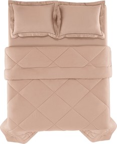 Edredom Trussardi Cetim 300 Fios Grasso - Rosa Pétali  Queen
