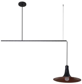 Pendente Aluminio Preto Cobre Tyl