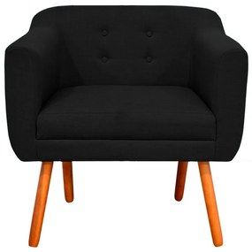 KIT 02 POLTRONAS JULIA LINHO PRETO A79 P