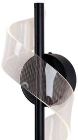 Arandela Symphony 14X11X29Cm Led 4W 3000K Bivolt Preto - Usina Imports...