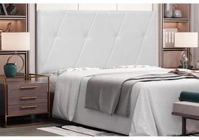 Cabeceira Cama Box Casal 140cm Aquilla Corano Branco - Sheep Estofados - Branco