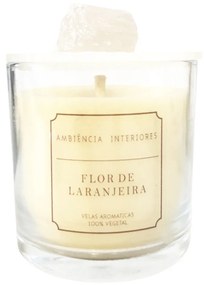 Vela Aromática Flor de Laranjeira Cristal  Cristal