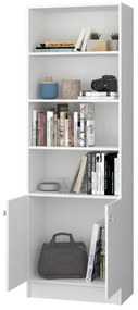 Estante Prateleira Livreiro 2 Portas Bl 03 - Branco