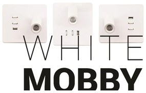 Arandela Mobby 13X14,5X8,8Cm Led 8W 3000K Ip20 Branco |Opus Hm 38803