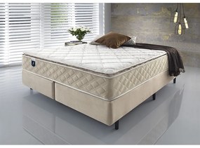 Cama Box Somiê com Colchão Felicitá - King 193cm x 203cm