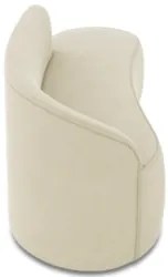 Sofá 3 Lugares Para Sala 180cm Orgânico Wendi Suede Bege I01  - Mpozen