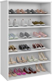 Sapateira Vertical 18 Pares 72cm Closet Organizador Melice Branco A01 - D'Rossi