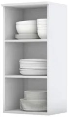 Armário Aéreo 40cm 1 Porta 100% MDF Americana Branco HP - Henn