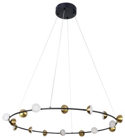 Pendente Graviola Ø60X5,7Cm Led 48W 3000K Bivolt | Bella Iluminação Ds...