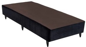 Base de Cama Box Light Camurca Preto Solteiro 78 cm (LARG) - 52650 Sun House