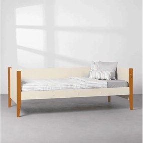 Cama Sofá Noah com Pés Mel - Areia