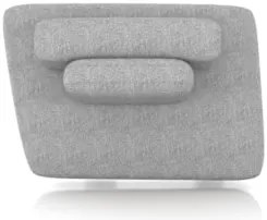 Sofá Modular 140cm Living Sala de Estar Moby Boucle Grafite Z08 - Mpoz