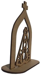 Capelinha Oratorio Santa Nossa Senhora Aparecida Mdf - D'Rossi