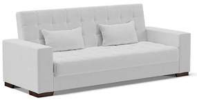 Sofá Cama Casal 3 Lugares 210cm Lisboa Linho Cinza D03 - D'Rossi