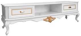 Rack Lavanda 2m - Branco com Dourado Soléil Kleiner